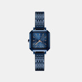 Women Quartz Silver Dial Analog Stainless Steel Watch AX5730