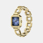 Women Quartz Red Dial Analog Stainless Steel Watch AX5735