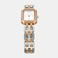 Women Quartz Blue Dial Analog Stainless Steel Watch AX5810