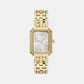 Women Quartz Black Dial Analog Stainless Steel Watch AX5811