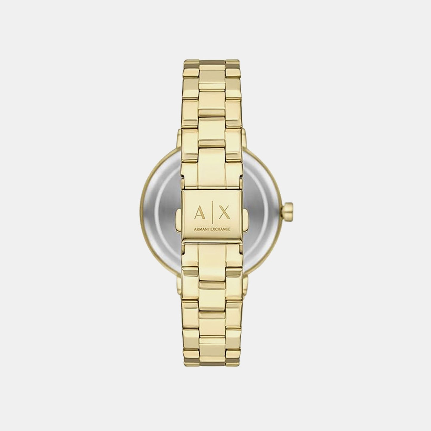 Women Quartz Blue Dial Analog Stainless Steel Watch AX5814