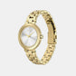 Women Quartz Blue Dial Analog Stainless Steel Watch AX5814