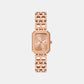 Women Quartz Blue Dial Analog Stainless Steel Watch AX5814
