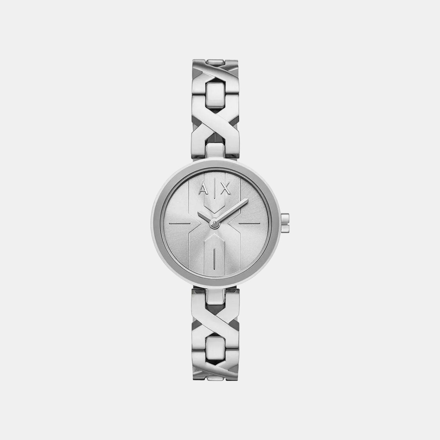Women Quartz Rose Gold Dial Analog Stainless Steel Watch AX5830
