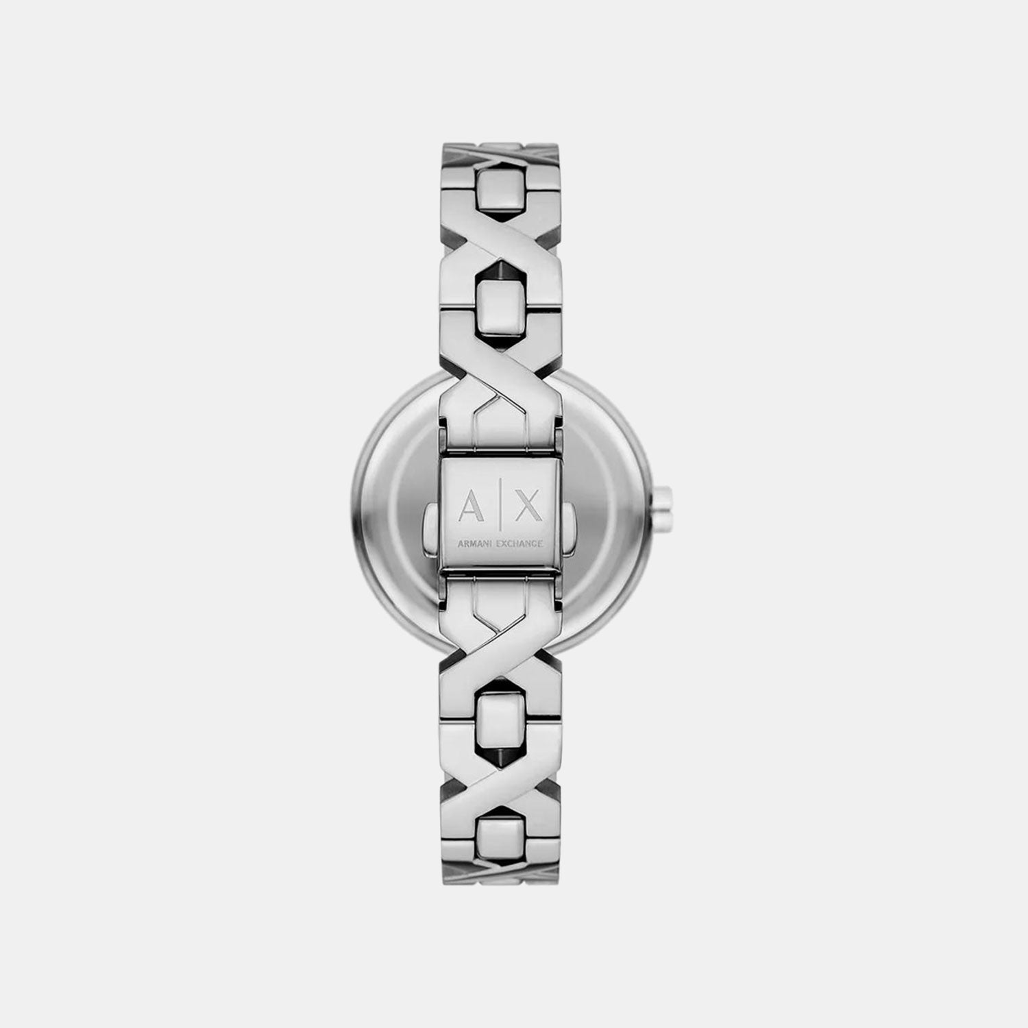 Women Quartz Rose Gold Dial Analog Stainless Steel Watch AX5830