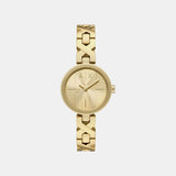 Women Quartz Silver Dial Analog Stainless Steel Watch AX5831