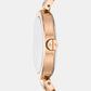 Women Quartz Gold Dial Analog Stainless Steel Watch AX5832