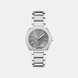 Sync Women Quartz Black Dial Analog Stainless Steel Watch AX6030