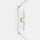Lady Banks Women Quartz White Dial Analog Silicone Watch AX7126