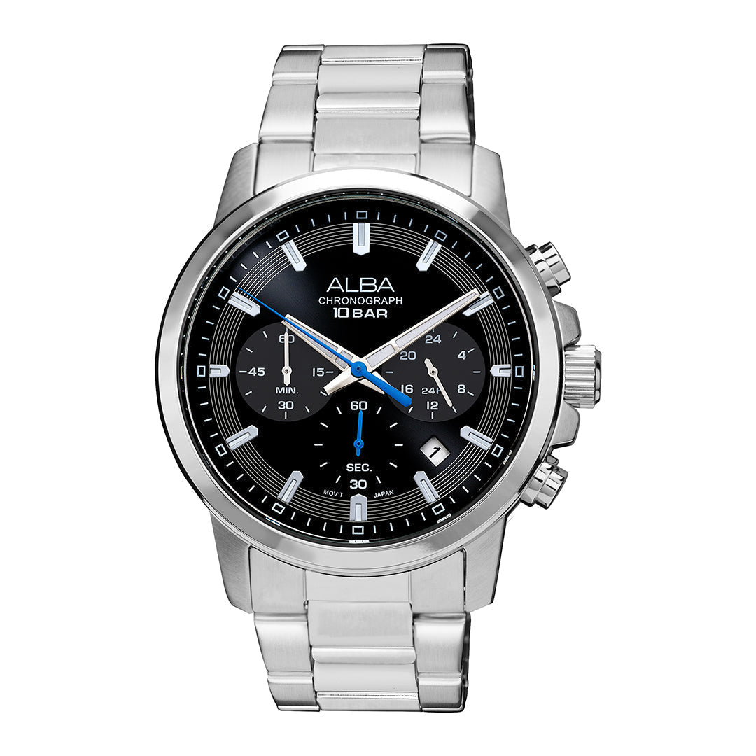 AT3J57X1 Charcoal Black Dial Chronograph