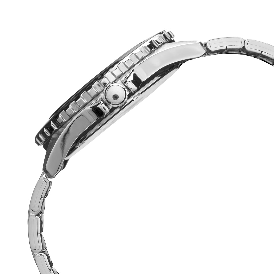 AG8N45X1 Black Ripple Patterned Dial