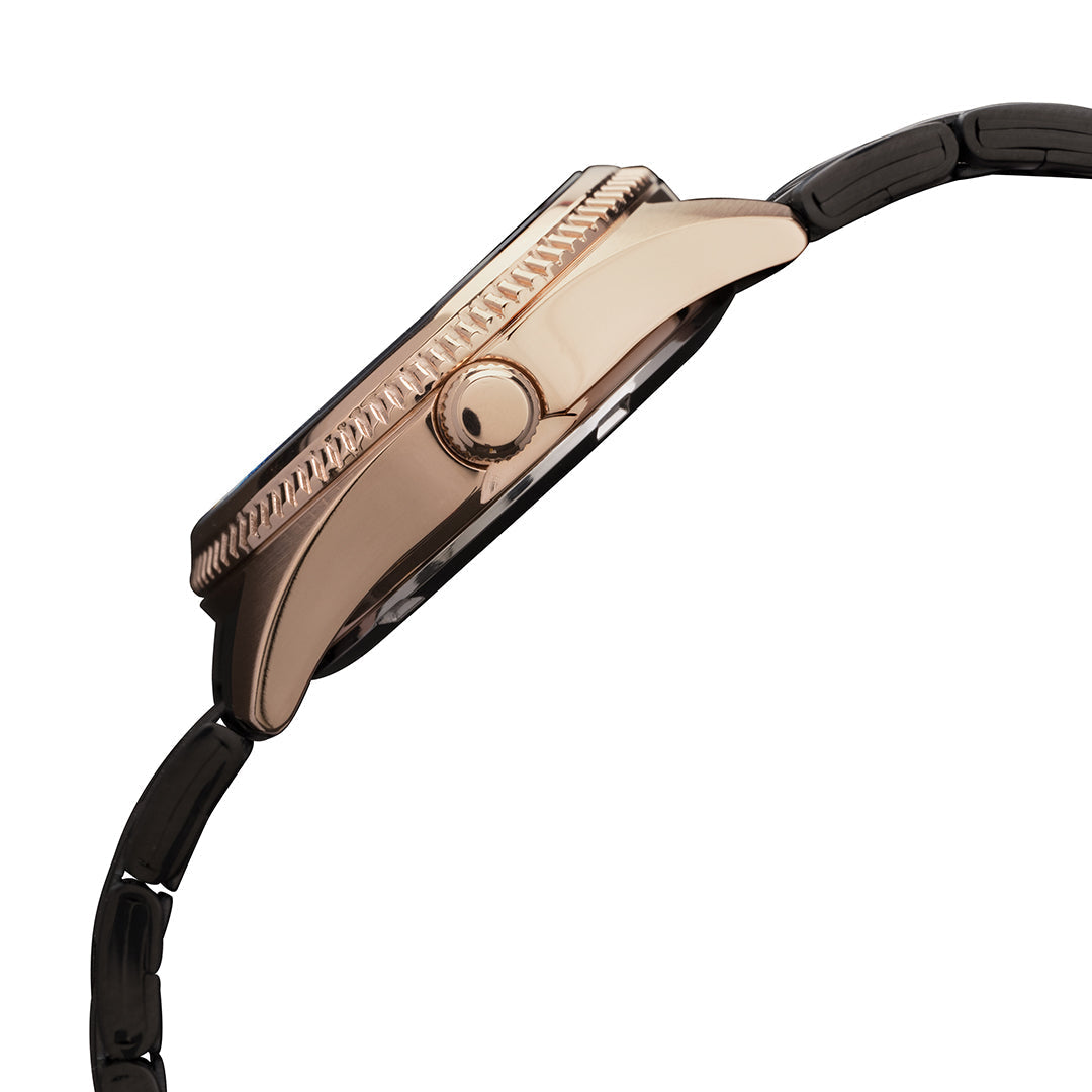 AH7CW4X1 Black+Gold Patterned Dial