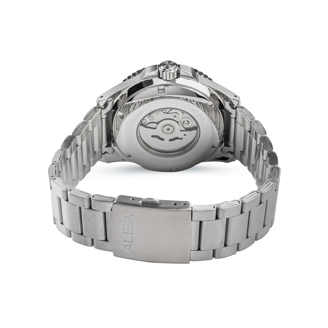 A3B023X1 Sky Blue Patterned Dial Automatic Watch