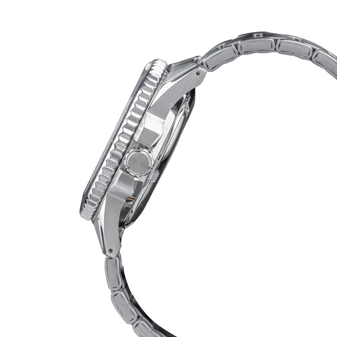 A3B023X1 Sky Blue Patterned Dial Automatic Watch