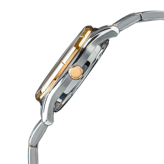 AH7CY2X1 Golden Poppy Patterned Dial Ladies Watch