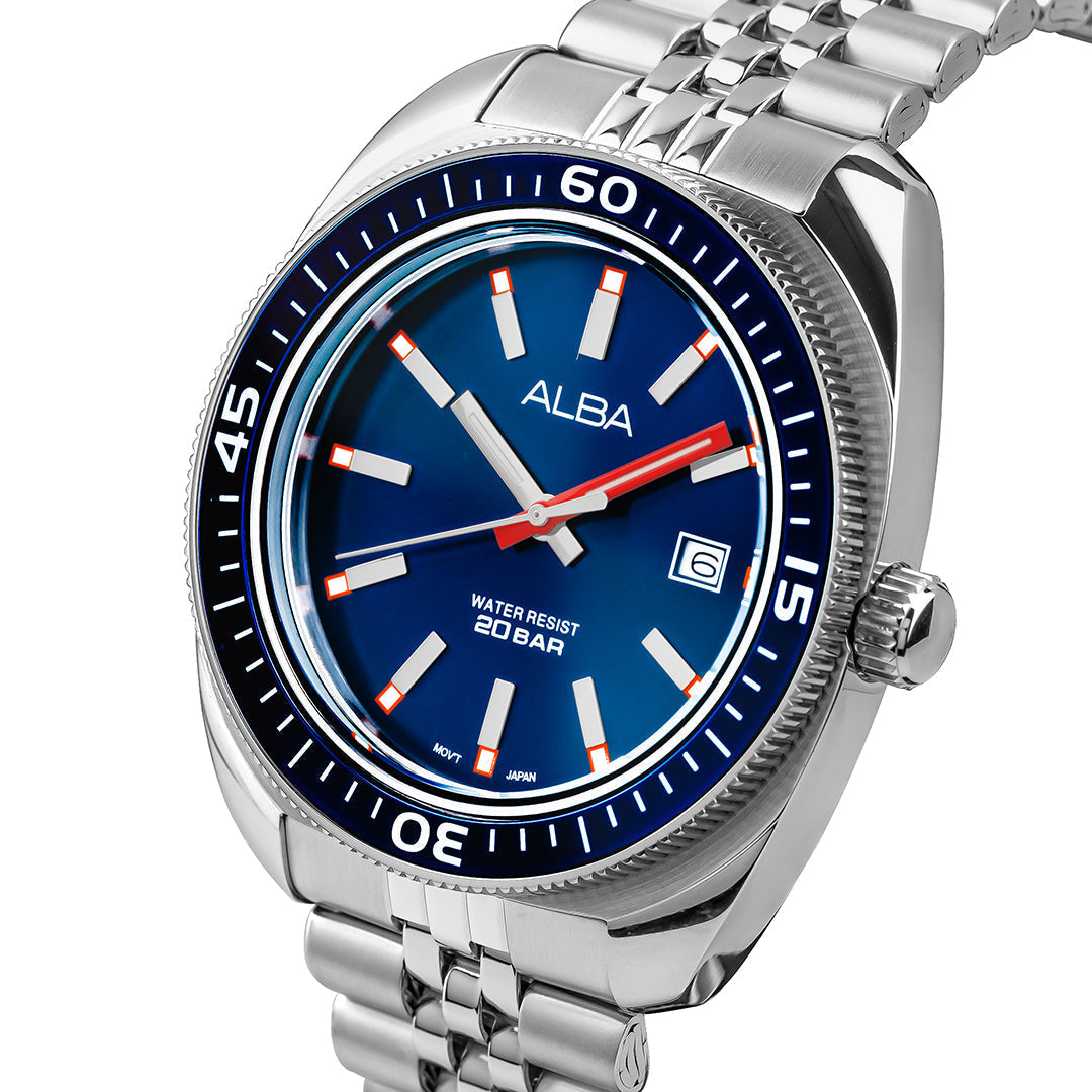 Alba AS9T79X1 Blue Dial Quartz Watch