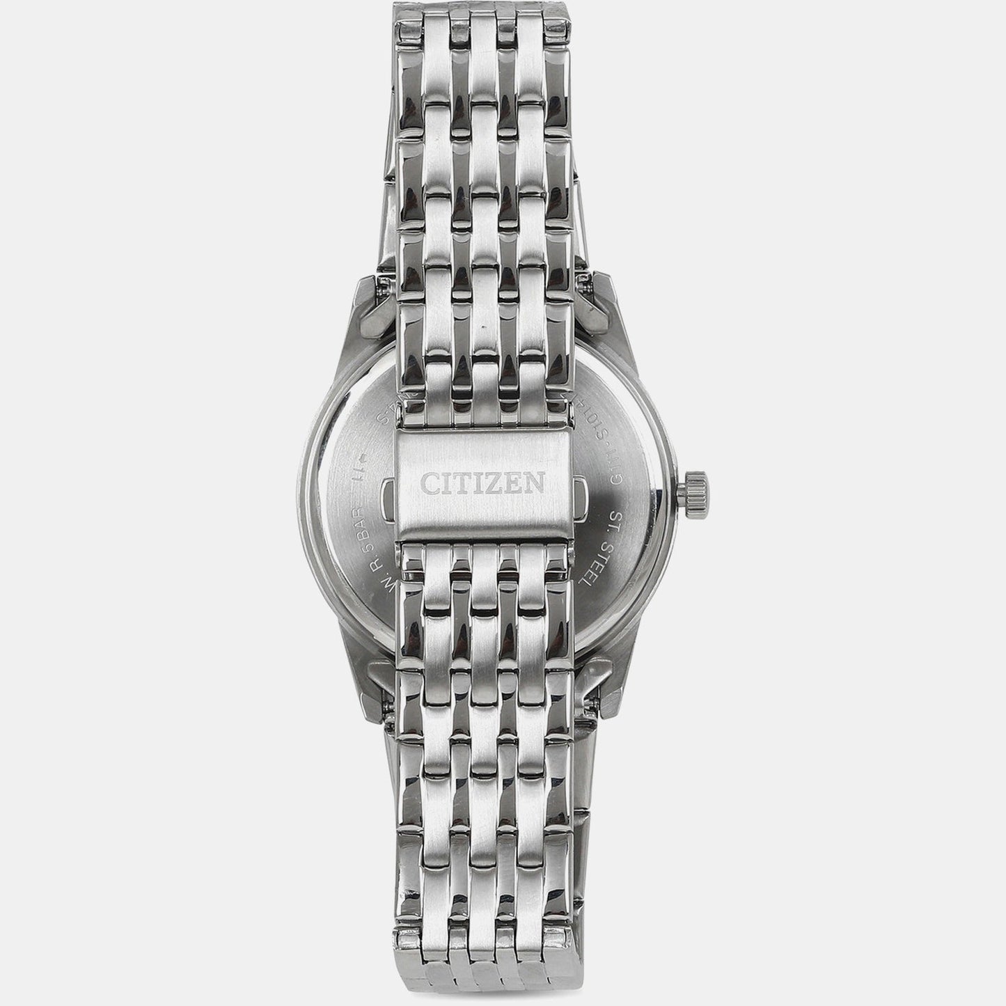 Men Quartz Blue Dial Analog Stainless Steel Watch BI5000-87L