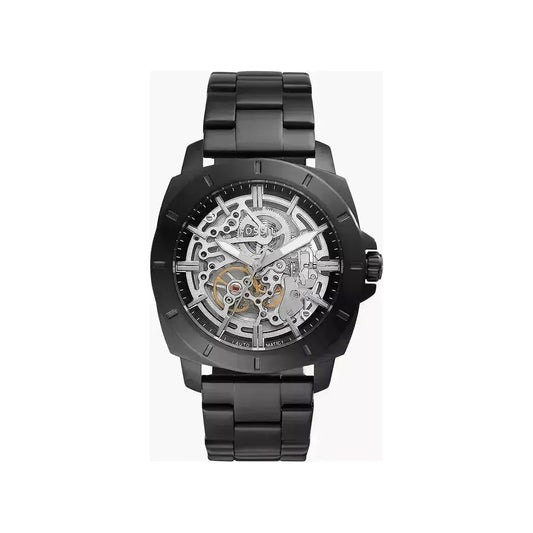 Privateer Sport Mechanical Black Stainless Steel Watch for Men