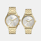 Fenmore Couple Quartz Silver Dial Multi-Function Stainless Steel Watch BQ2899SET