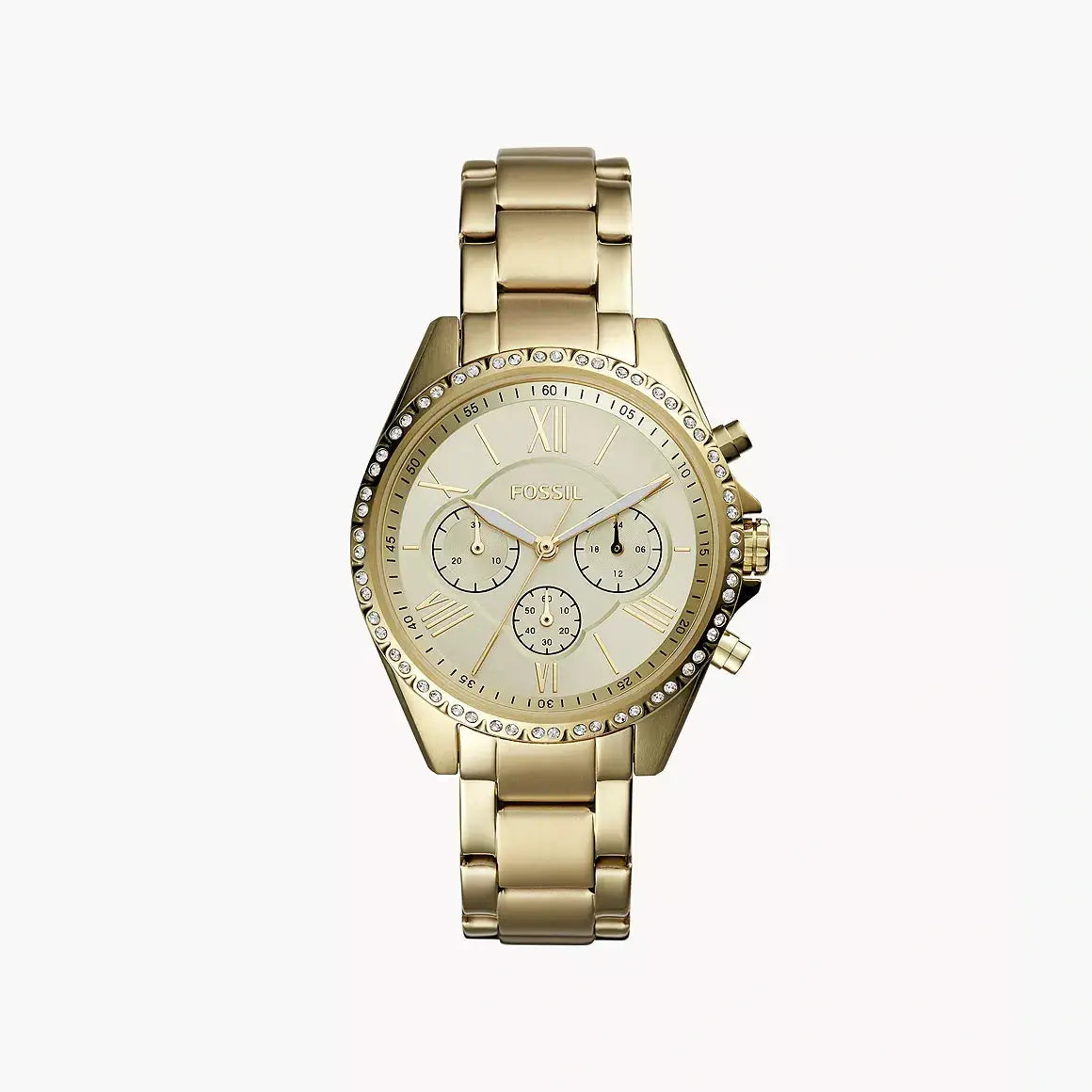 Fossil Modern Courier Chronograph Gold-Tone Stainless Steel Watch