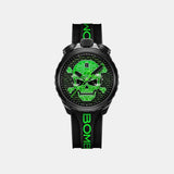 Heritage Men Quartz Green Dial Analog Silicone Watch BS45CHPBA.072-1.12