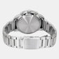 Eco-Drive Men Quartz White Dial Chronograph Stainless Steel Watch CA4500-91A