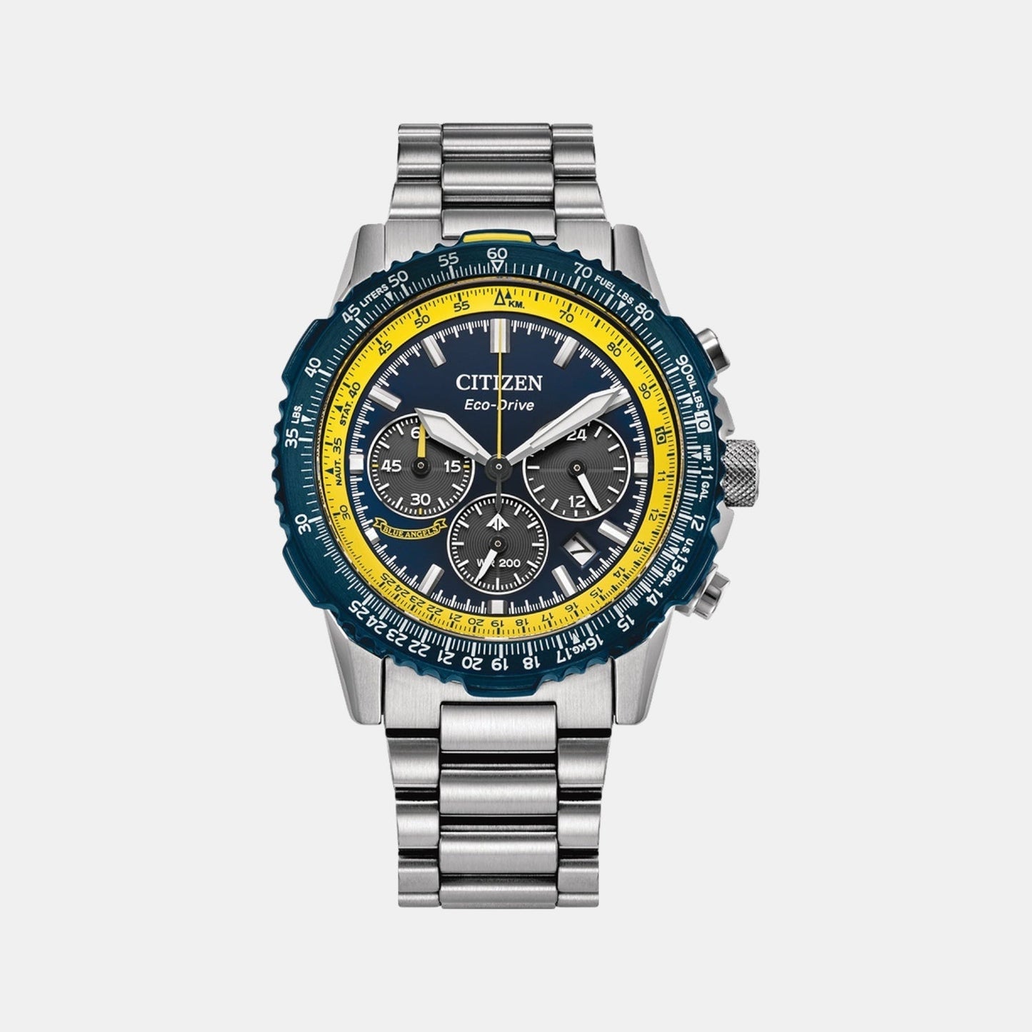 Promaster Men Quartz Blue Dial Chronograph Stainless Steel Watch CA4667-53L