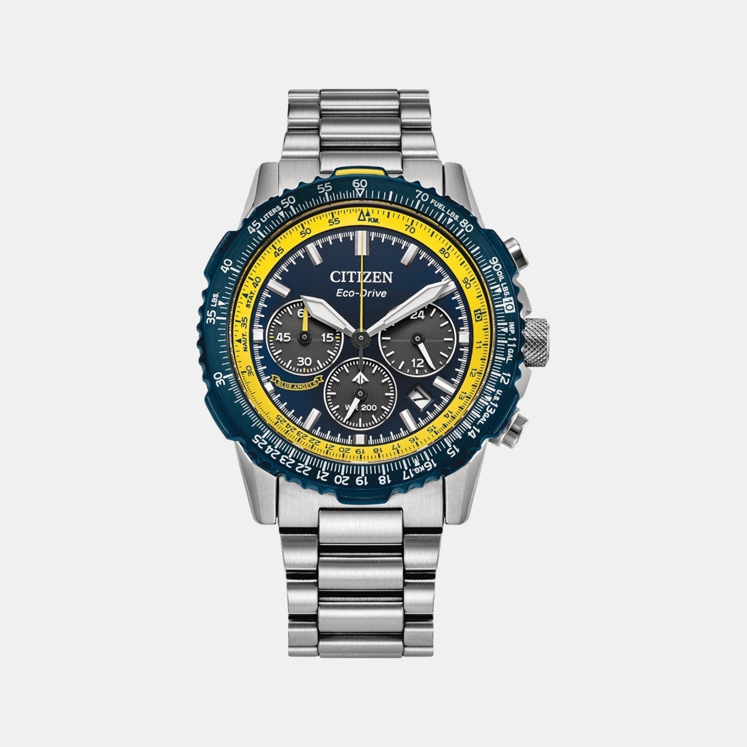 Promaster Men Quartz Blue Dial Chronograph Stainless Steel Watch CA4667-53L