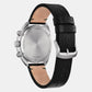 Men Quartz Green Dial Analog Leather Watch CA7041-07X