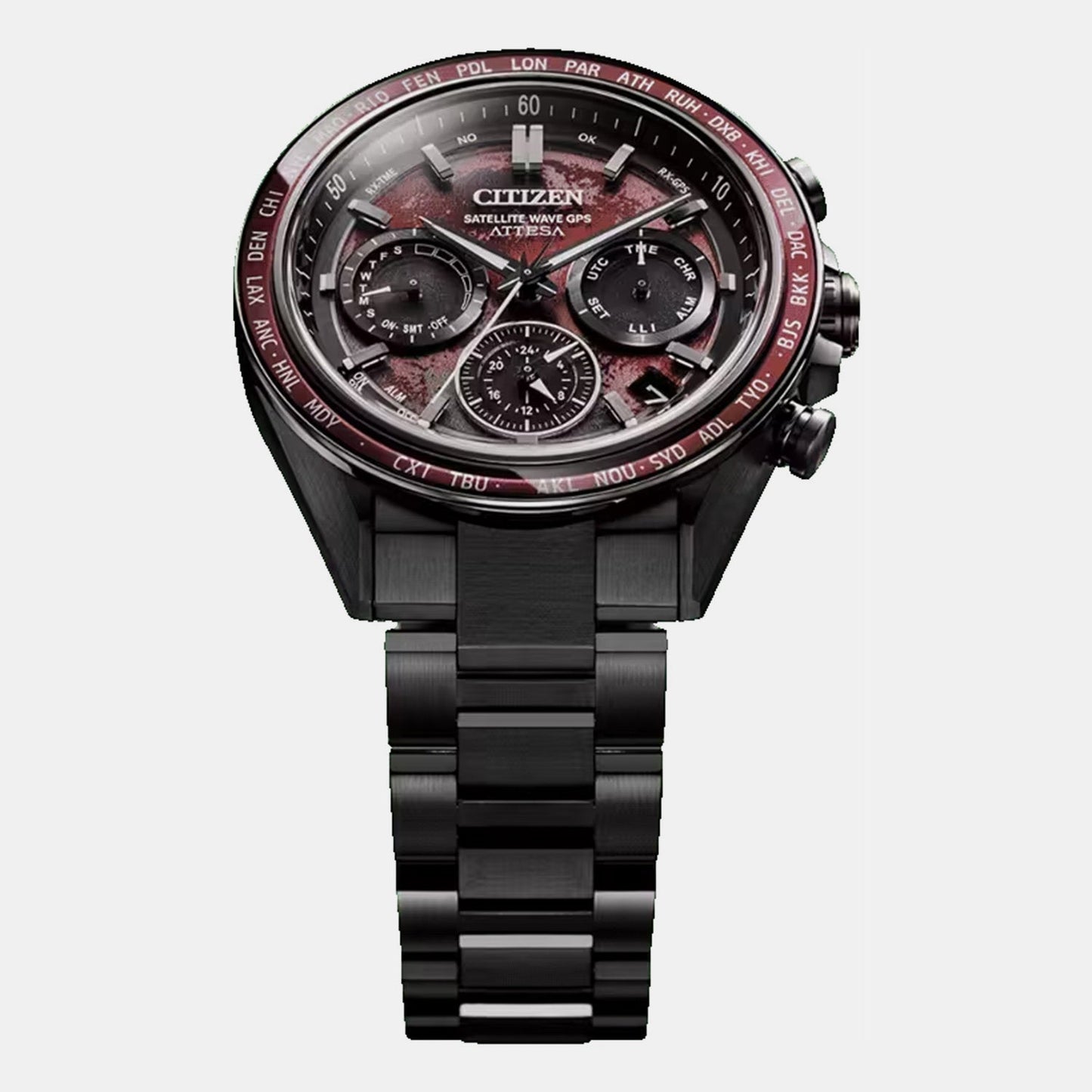 Attesa Men Quartz Multicolour Dial Chronograph Titanium Watch CC4077-71Z