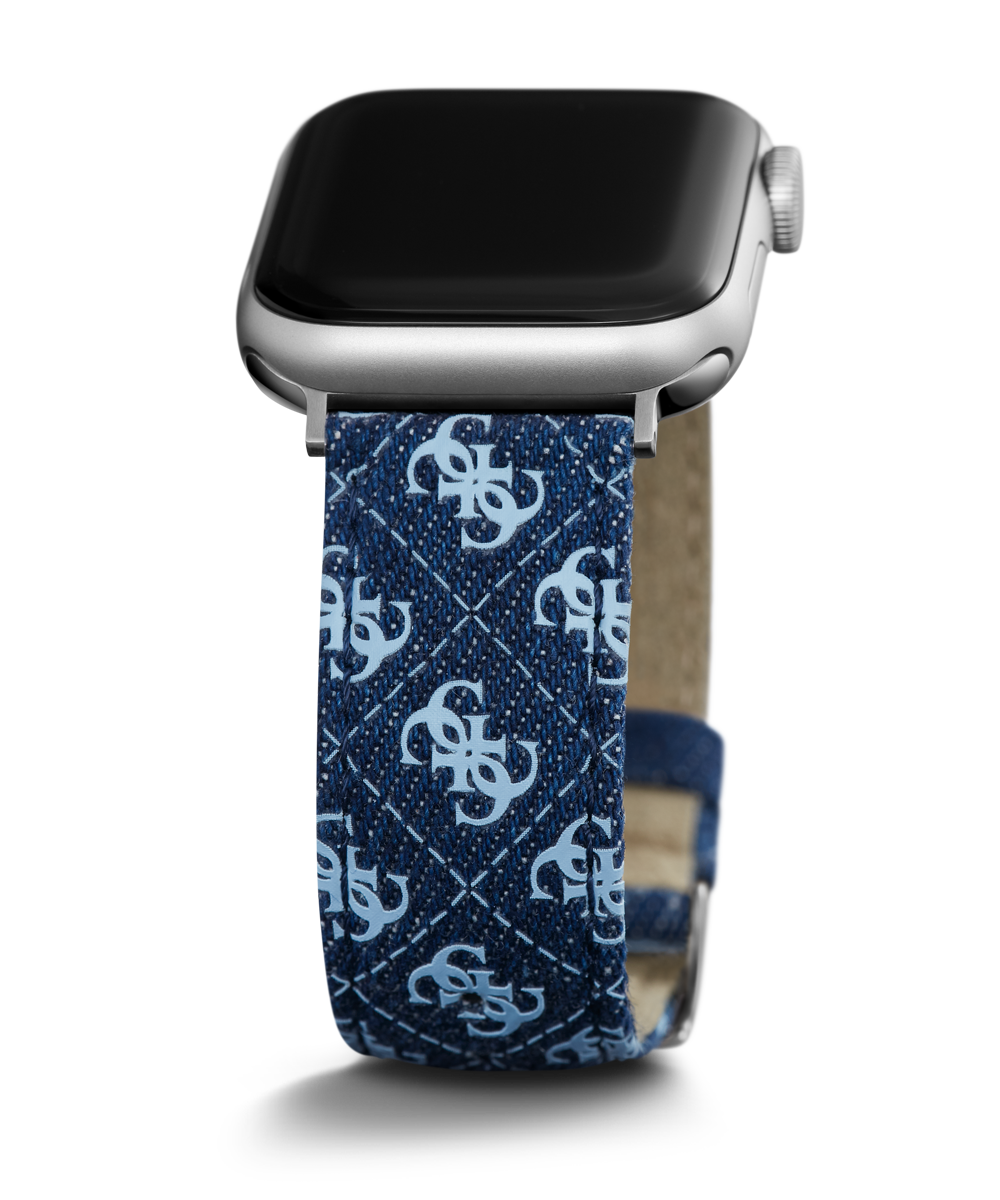 GUESS Logo Leather Band for Apple 38-40 mm Watch