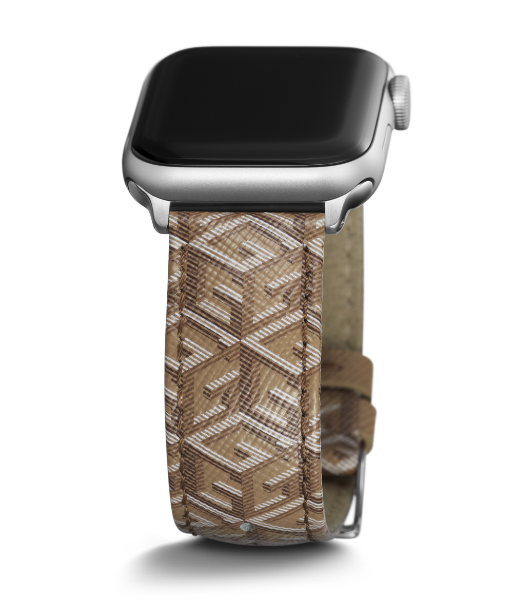 GUESS Logo Leather Band for Apple 38-40 mm Watch