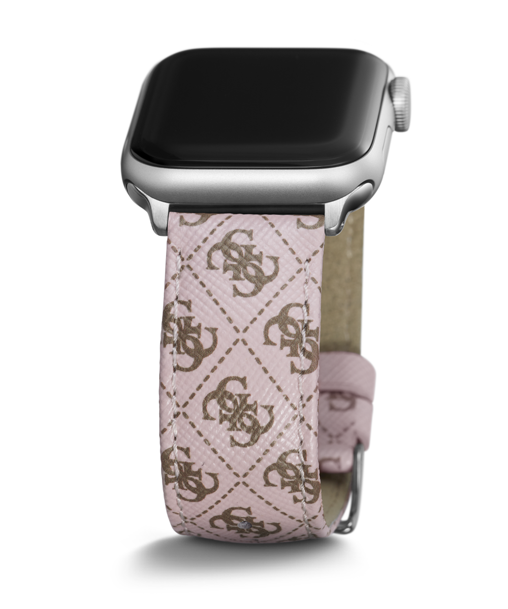 GUESS Logo Leather Band for Apple 38-40 mm Watch