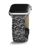 GUESS Logo Leather Band for Apple 42-44 mm Watch