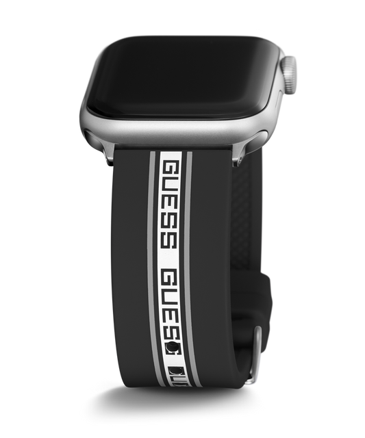 GUESS Logo Silicone Band for Apple 42-44 mm Watch