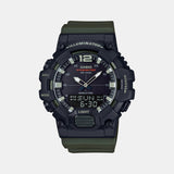 Youth Unisex Quartz Black Dial Analog-Digital Resin Watch D155