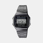 Vintage  Unisex Quartz Black Dial Digital Stainless Steel Watch D181 - Casio watch