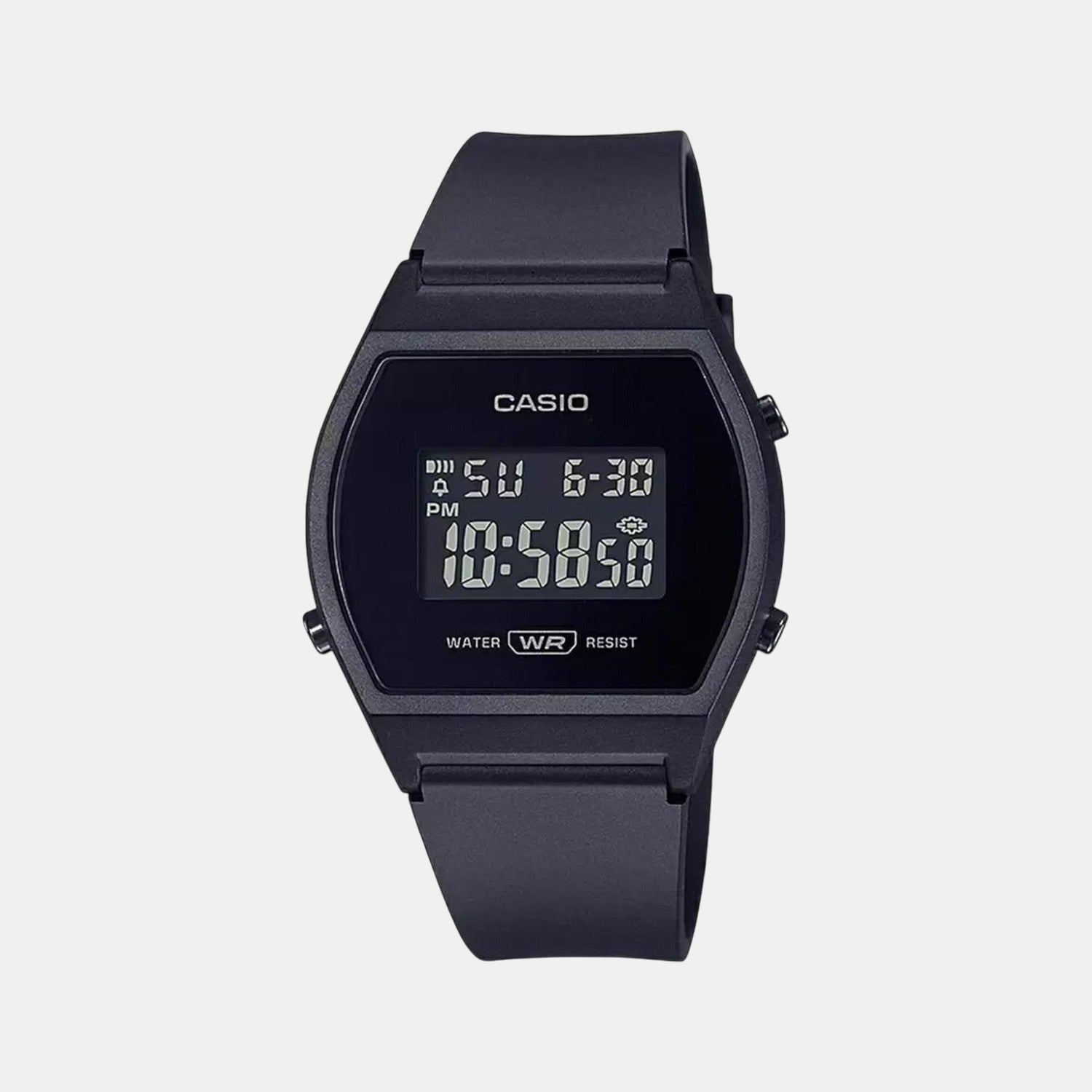 Vintage Unisex Quartz Black Dial Digital Resin Watch D215