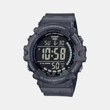Youth Unisex Quartz Black Dial Digital Resin Watch D219