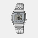 Vintage Women Quartz Transparent Dial Digital Stainless Steel Watch D409
