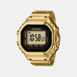Men Quartz Clear Dial Digital Stainless Steel Watch D412