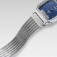 Classics Men Quartz Champagne Dial Analog-Digital Leather Watch D417