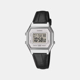 Classics Men Quartz White Dial Digital Stainless Steel Watch D423