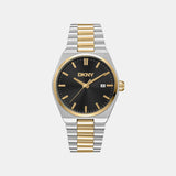 Everyday Men Quartz Black Dial Analog Stainless Steel Watch DK1G135M0055