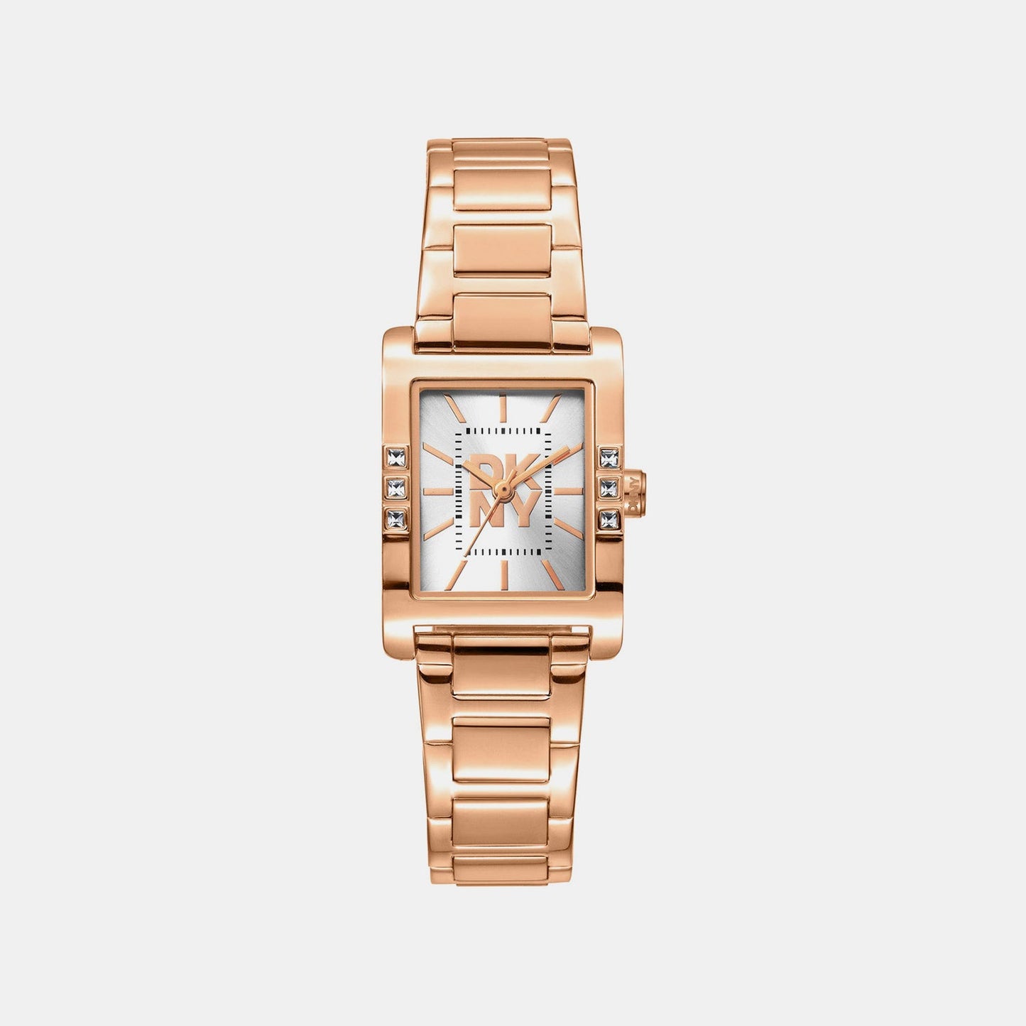 Westside Glitz Women Quartz Silver Dial Analog Stainless Steel Watch DK1L008M0075