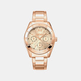 Chambers Multi Sport Women Quartz Rose Gold Dial Multi-Function Stainless Steel Watch DK1L015M0045