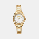 Chambers Glitz Women Quartz Silver Dial Analog Stainless Steel Watch DK1L017M0055