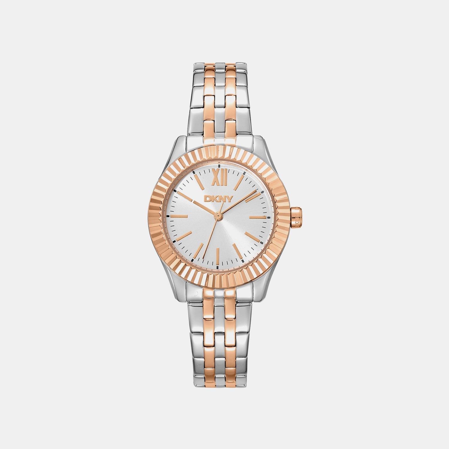 Everyday Women Quartz Silver Dial Analog Stainless Steel Watch DK1L017M1105