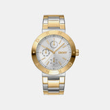 Eastside Maxi Women Quartz Silver Dial Multi-Function Stainless Steel Watch DK1L022M0055