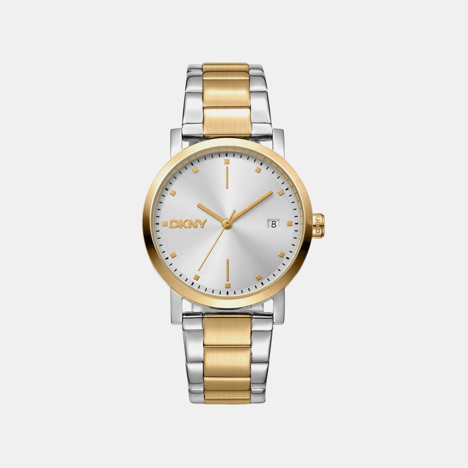 Soho Midi Women Quartz Silver Dial Analog Stainless Steel Watch DK1L036M0085
